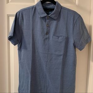 Banana Republic Dress Polo Shirt (Blue - Men M)